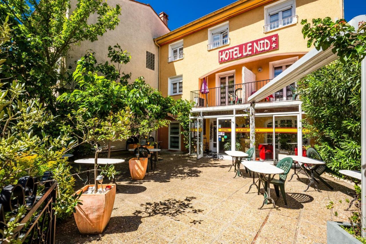 Hotel Le Nid Аржеле-сюр-Мер Екстер'єр фото